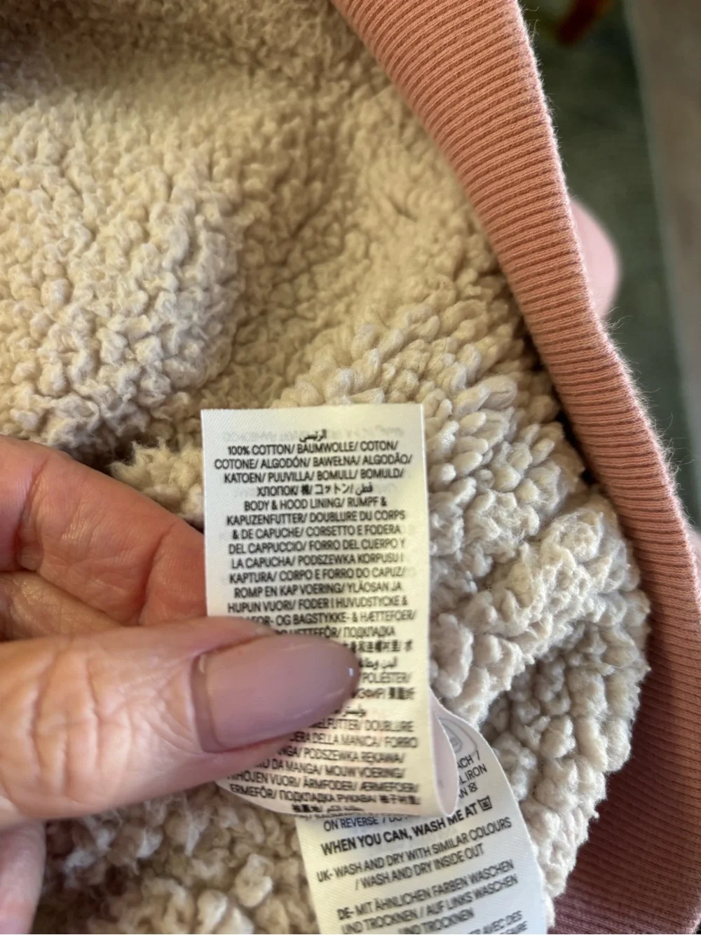 BODEN Pink Apple Print Jacket